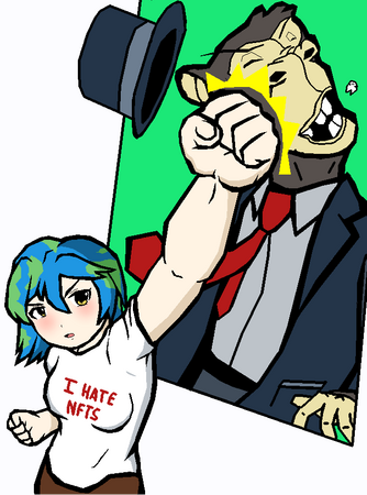 Earth-Chan Hates NFTs